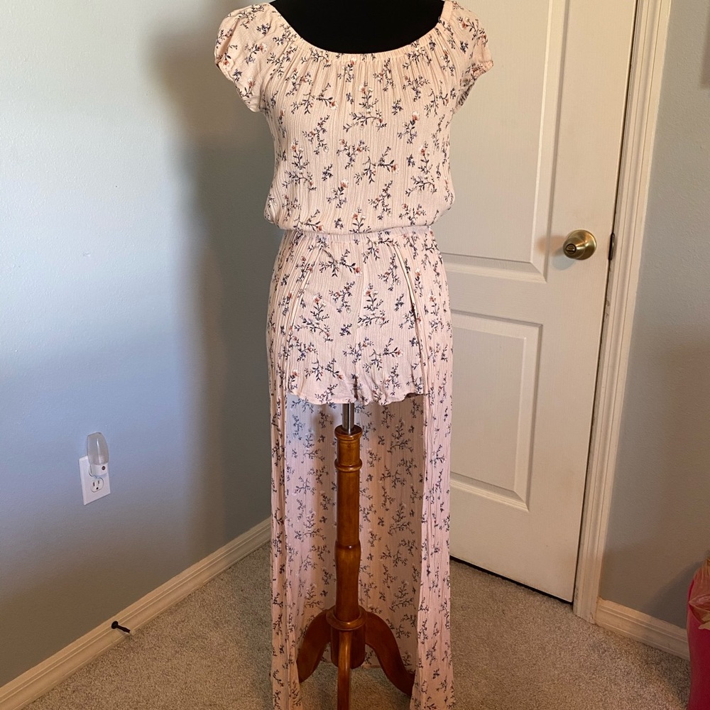 Romper With Shorts and Skirt